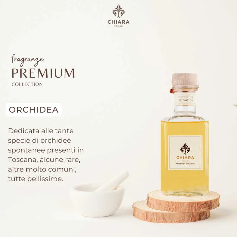Chiara Firenze Orchidea Selvatica namų kvapas 200 ml