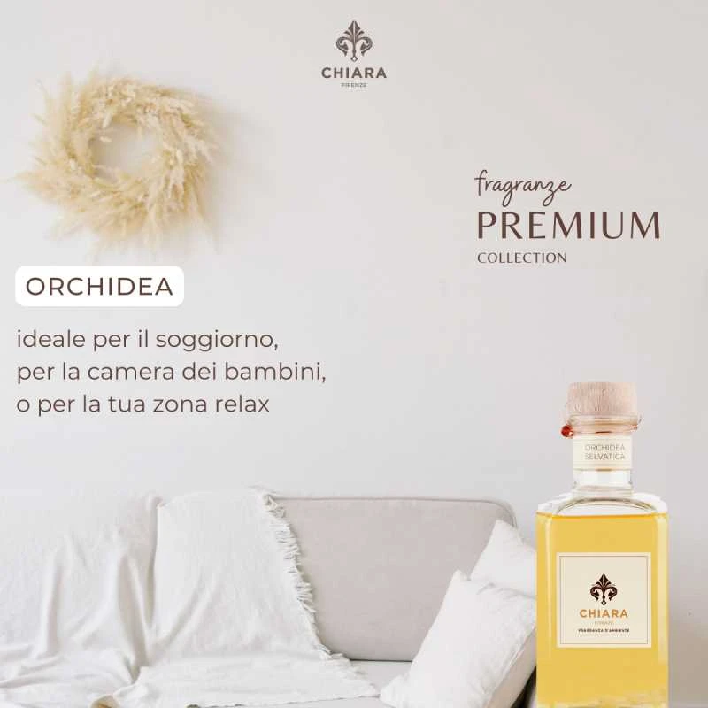 Chiara Firenze Orchidea Selvatica namų kvapas 200 ml