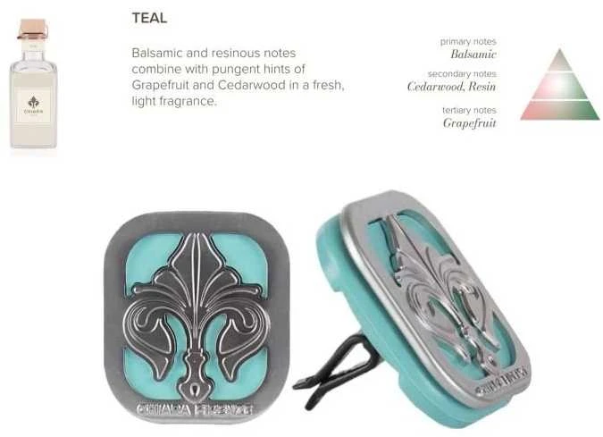 Chiara Firenze Teal automobilio kvapas