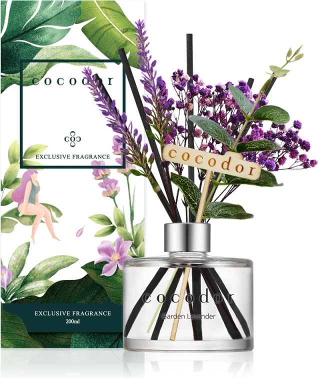 Drėkintuvas COCODOR Garden Lavender levandų difuzorius 200 ml