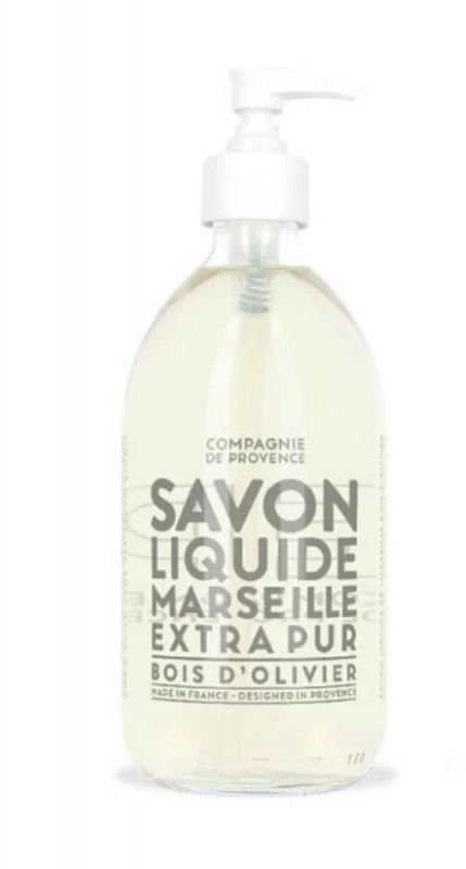 Compagnie De Provence Marseille Liquid Soap Olive Wood muilas rankoms ir kūnui, 495 ml
