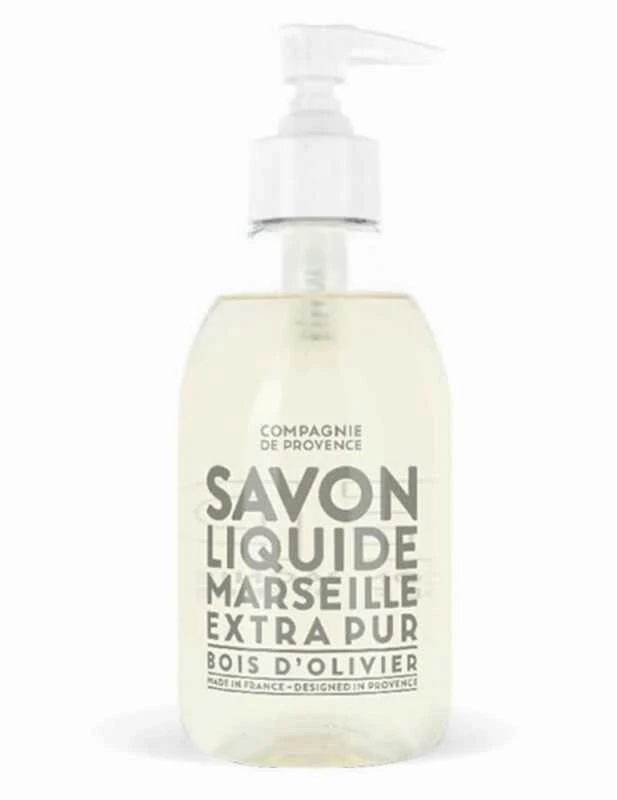 Compagnie De Provence Olive Wood Liquid Soap skystas muilas rankoms ir kūnui, 300 ml