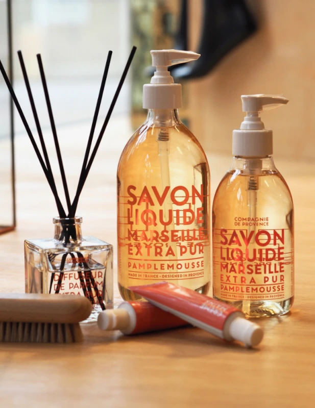 Compagnie De Provence Marseille Liquid Soap Rožinė Grapefruit skystas muilas, 495 ml