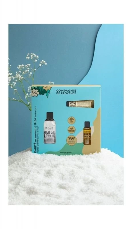 Compagnie de Provence Shea kūno ir plaukų priežiūros rinkinys