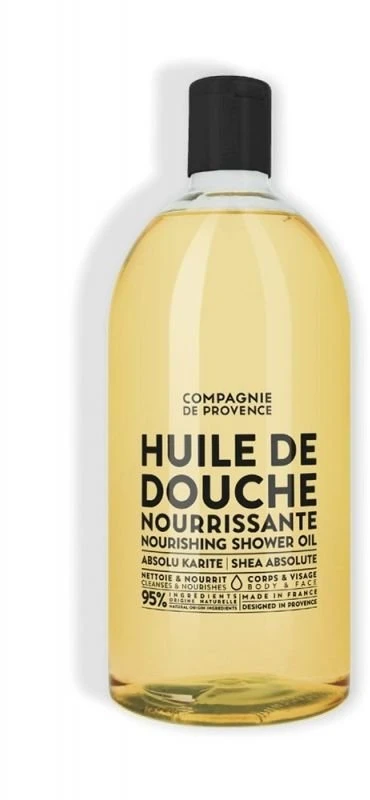 Compagnie De Provence CDP Sviestmedžių aliejumi maitinamojo dušo aliejaus papildymas 1 l