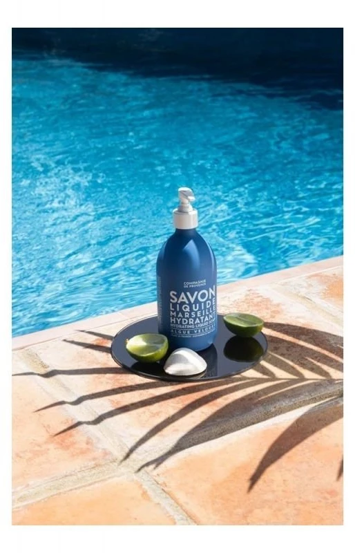 Compagnie de Provence Velvet Seaweed skystas Marselio muilas 300 ml
