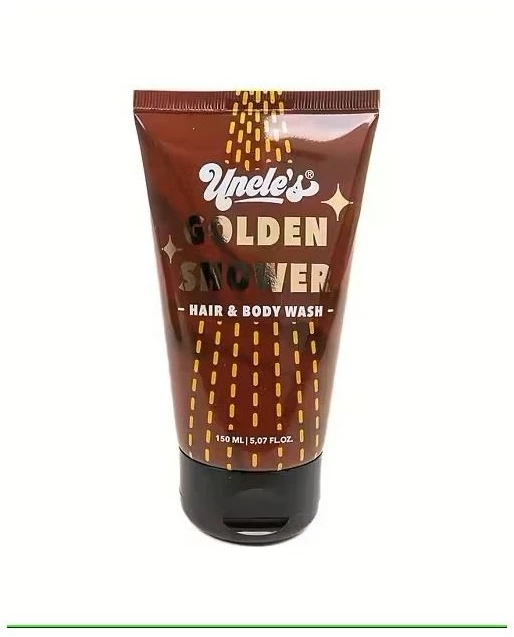 Dick Johnson Golden Shower plaukų ir kūno prausiklis 150 ml