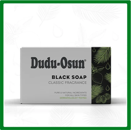 DUDU OSUN_Juodasis muilas juodas afrikietiškas muilas 150g