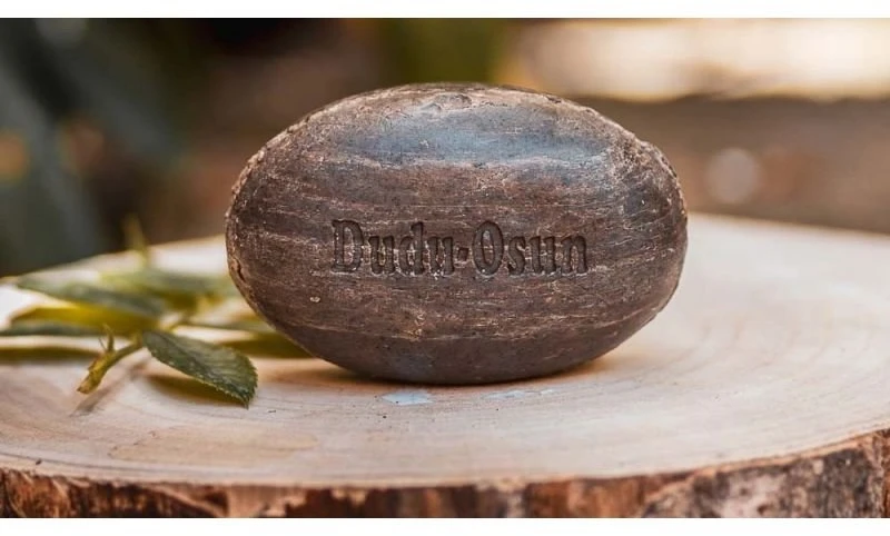 DUDU OSUN_Juodasis muilas juodas afrikietiškas muilas 150g