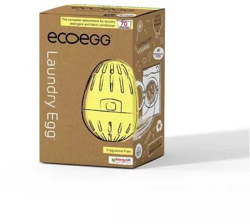 EXPRESS "Ecoegg" Fragrance Free ekologiškas skalbimo kiaušinis, 70 skalbimų.