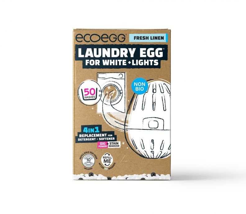 Ecoegg Fresh Linen skalbiklis baltiems ir šviesiems 50 skalbimų