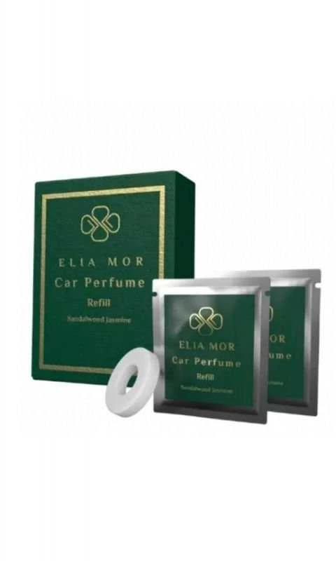 Elia Mor Sandalwood Jasmine automobilio kvapo papildymo plokštelės, 2 vnt.