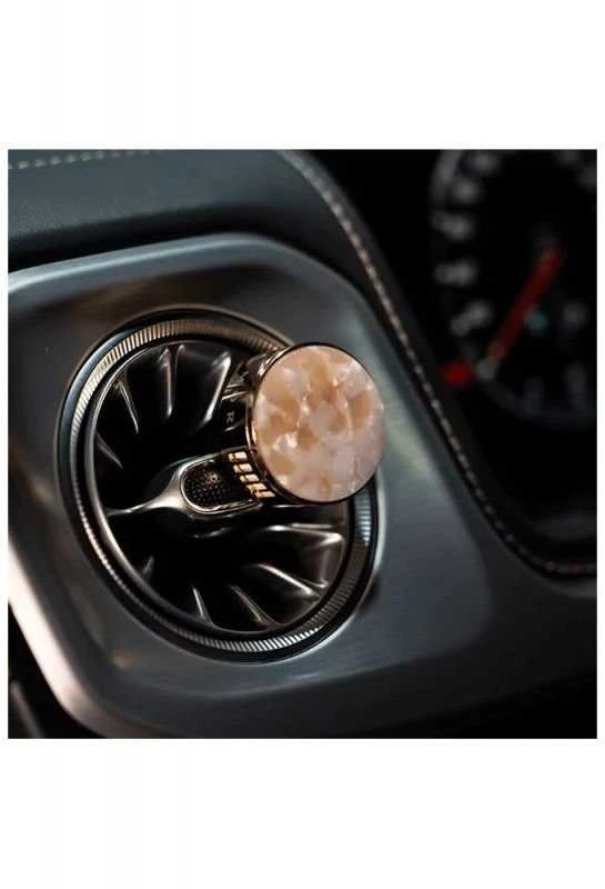 Elia Mor Vanilla Caramel automobilio kvapo rinkinys su laikikliu ir 2 plokštelėmis
