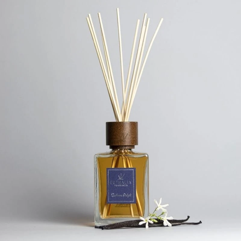 Euthalia Fragrances Euthalia Cashmere Delight namų kvapas su lazdelėmis 100 ml