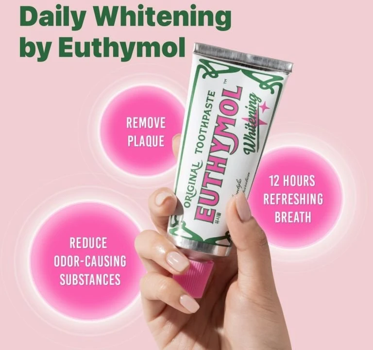Euthymol Whitening balinamoji dantų pasta 75 ml