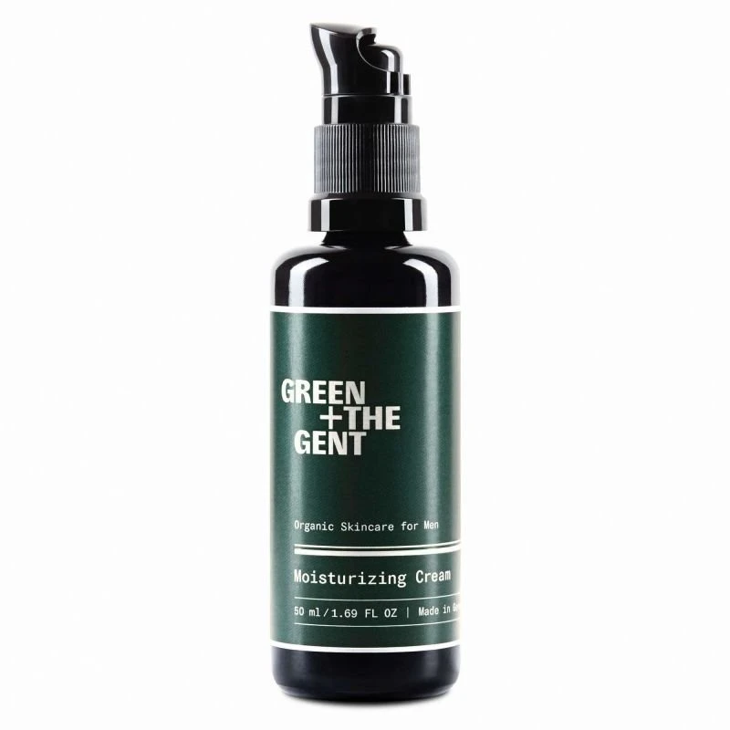 Green The Gent Žalias The Gent Žalias + The Gent Moisturising Kreminis drėkinamasis veido kremas vyrams 50 ml