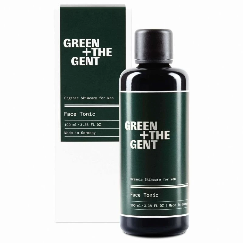 Green The Gent Žalias The Gent Žalias + The Gent Face Tonikas veido tonikas / aftershave vyrams 100 ml