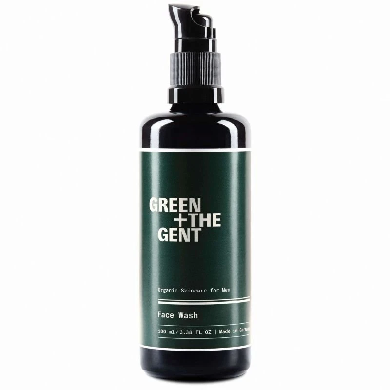 Green The Gent Žalias The Gent Žalias + The Gent Face Wash veido prausiklis vyrams 100 ml