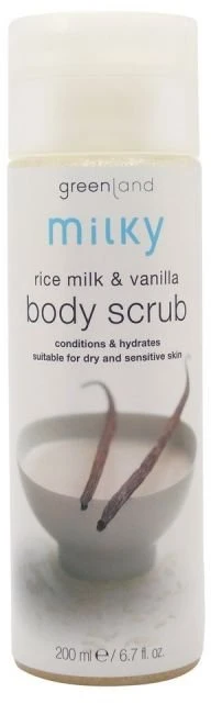 Greenland Rice Milk & Vanilla kūno šveitiklis 200 ml