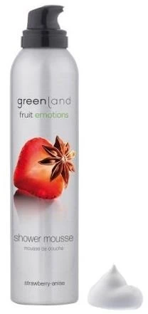 Grenlandijos dušo putos "Greenland Shower Mousse Strawberry" 200