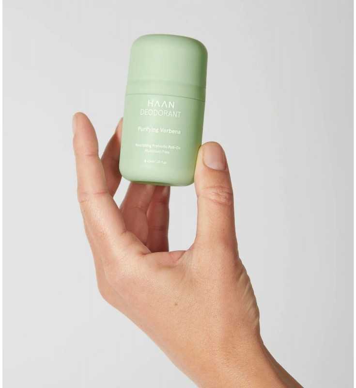 HAAN Rutulinis dezodorantas "Purifying Verbena", 40ml