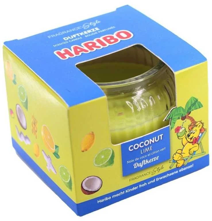 Haribo Duftkerzen Haribo Coconut Lime žvakė 85 g