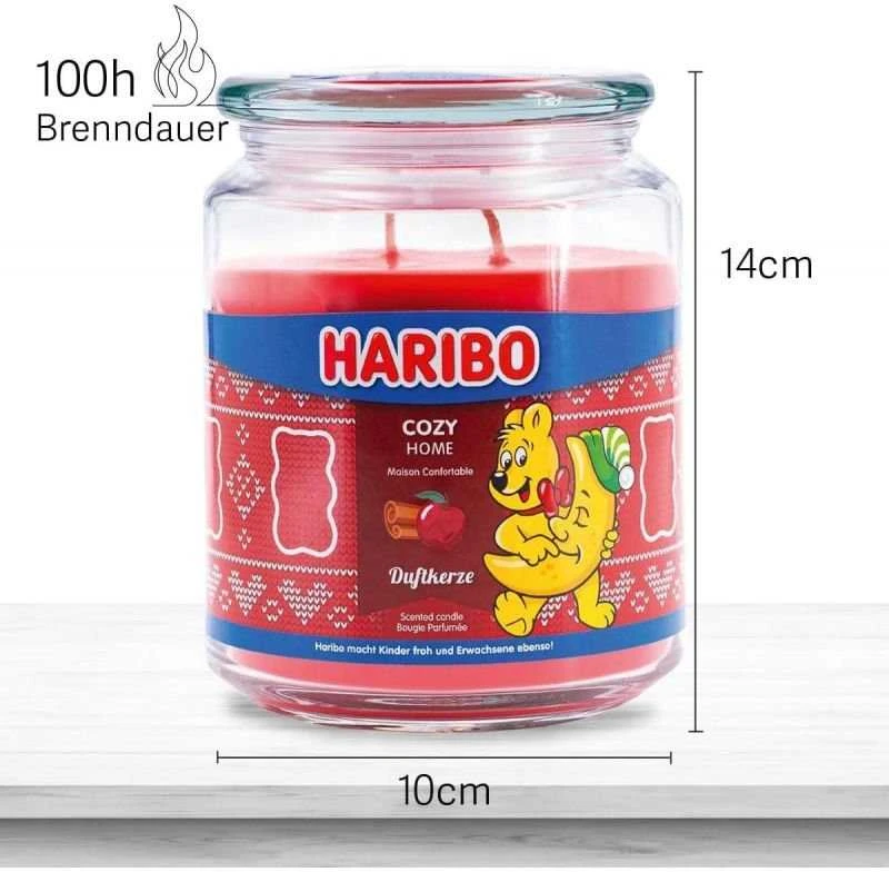 Haribo Duftkerzen Haribo Cozy Home žvakė 510 g