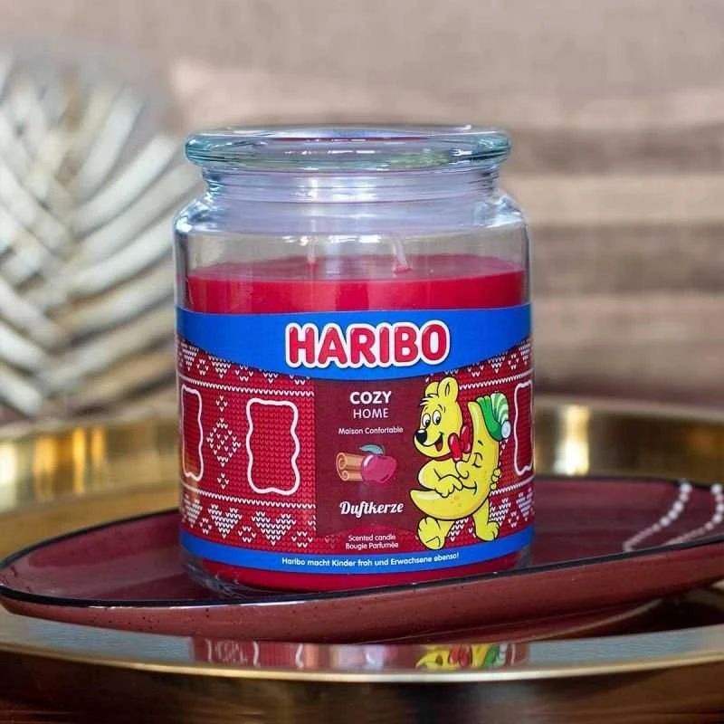 Haribo Duftkerzen Haribo Cozy Home žvakė 510 g