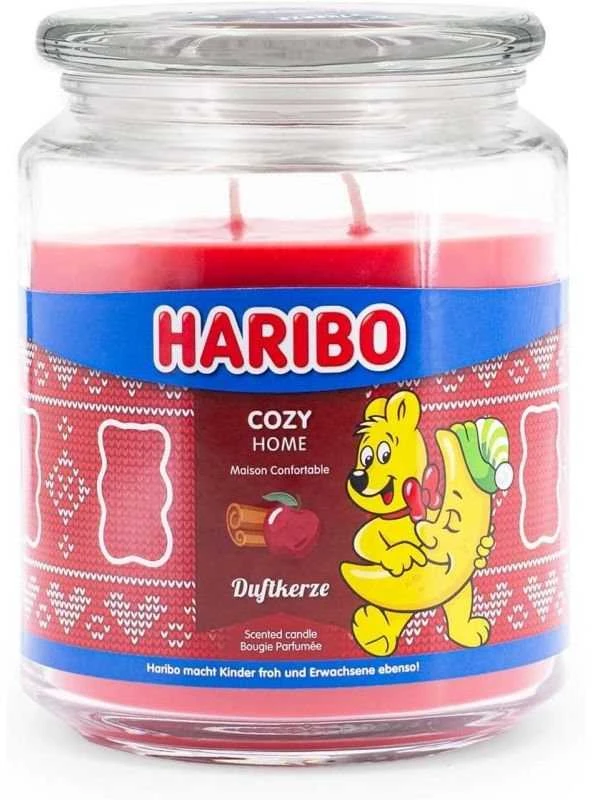 Haribo Duftkerzen Haribo Cozy Home žvakė 510 g