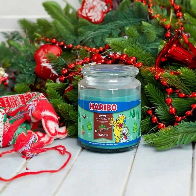 Haribo Duftkerzen Haribo Sweet Wonderland žvakė 510 g