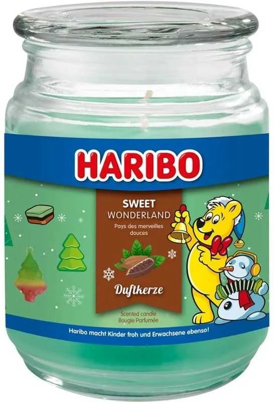 Haribo Duftkerzen Haribo Sweet Wonderland žvakė 510 g