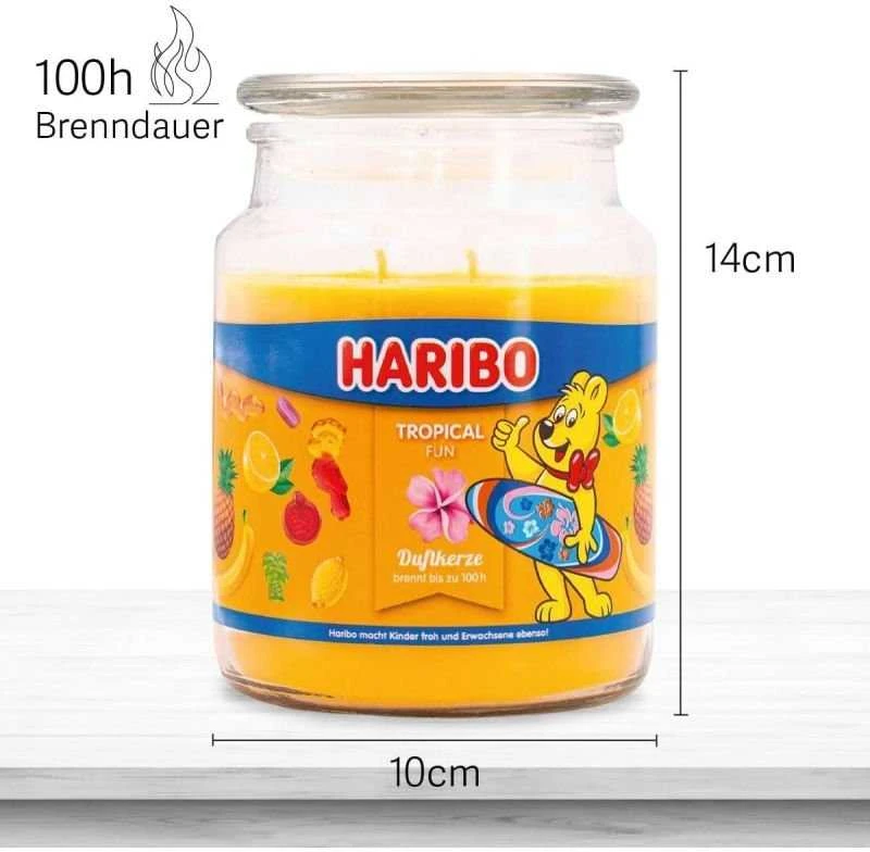 Haribo Duftkerzen Haribo Tropical Fun žvakė 510 g
