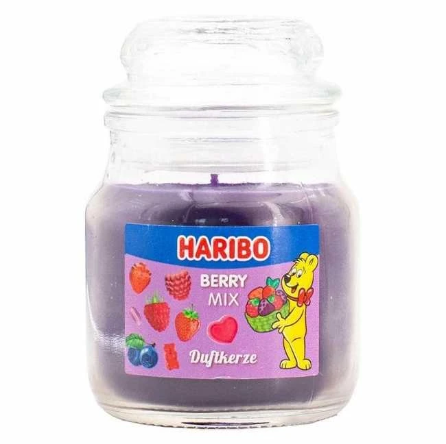 Haribo Duftkerzen Haribo žvakių rinkinys - Berry Mix, Coconut Lime, Tropical Fun - 3 x 85 g