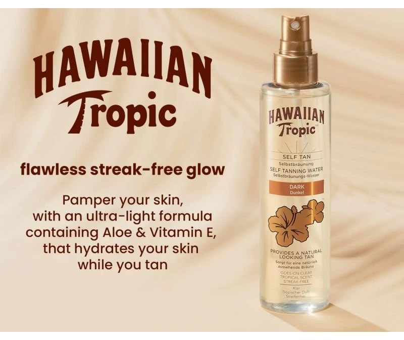 Hawaiian Tropic Br Hawaiian Dark savaiminio įdegio losjonas 200ml