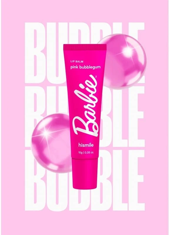 Hismile Barbie Rožinė Bubblegum lūpų balzamas 10 g
