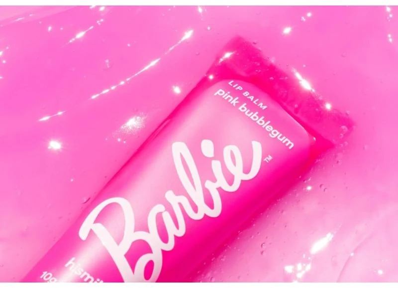 Hismile Barbie Rožinė Bubblegum lūpų balzamas 10 g