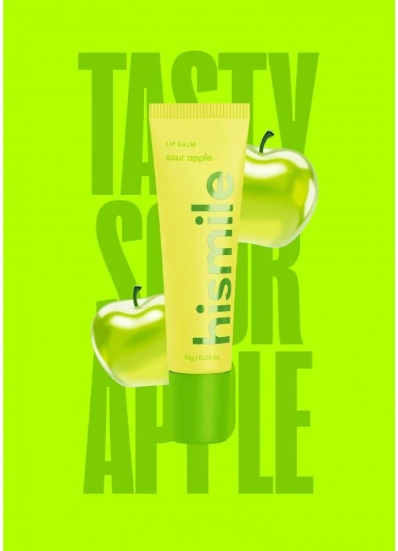 Hismile Sour Apple lūpų balzamas 10 g