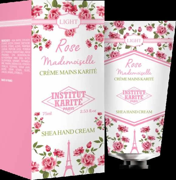 Institut Karité Light Hand Kreminis Rose Mademoiselle Hand Kreminis