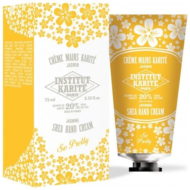 Institut Karité Shea Hand Kreminis Jasmine Hand Kreminis moterims, 75 ml
