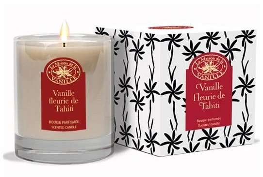 La Maison de la Vanille Vanille Fleurie de Tahiti aromatinė žvakė 180 g