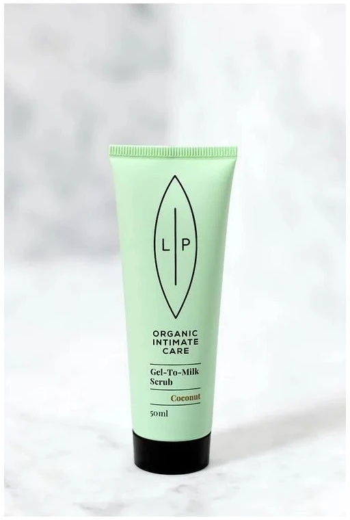 Lip Intimate Care Coconut gelinis pienelis–šveitiklis 50 ml