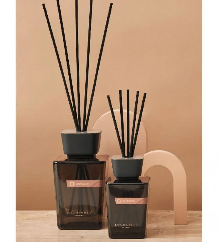 Locherber Milano Café Satin namų kvapas su lazdelėmis 250 ml