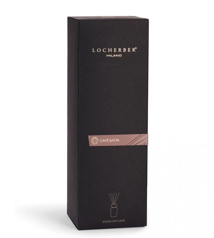 Locherber Milano Café Satin namų kvapas su lazdelėmis 125 ml