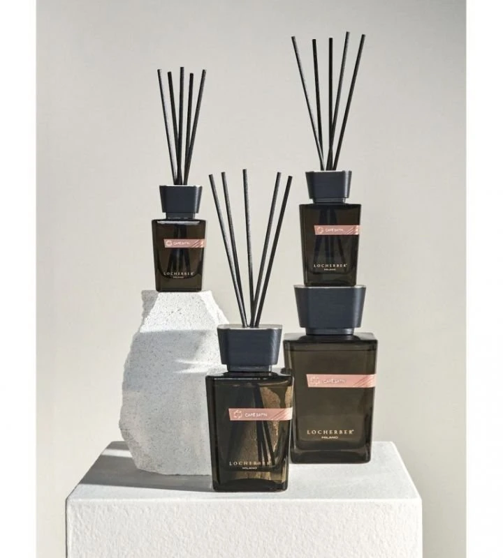 Locherber Milano Café Satin namų kvapas su lazdelėmis 125 ml