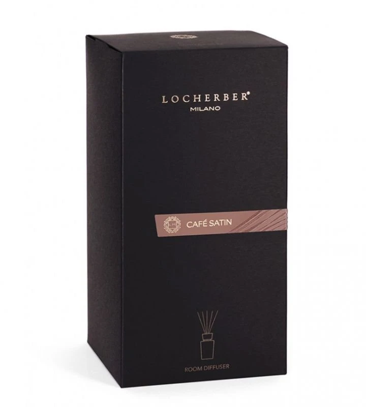 Locherber Milano Café Satin namų kvapas su lazdelėmis 500 ml