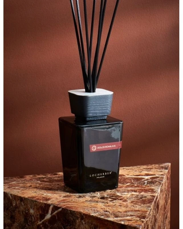 Locherber Milano Dolce Roma XXI namų kvapas su lazdelėmis 1000 ml
