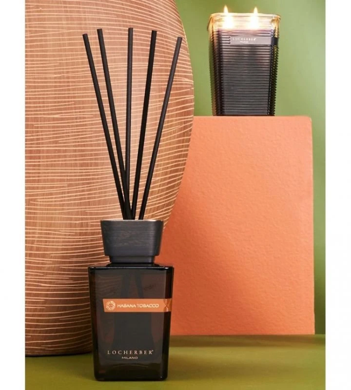 Locherber Milano Habana Tobacco namų kvapas su lazdelėmis 1000 ml