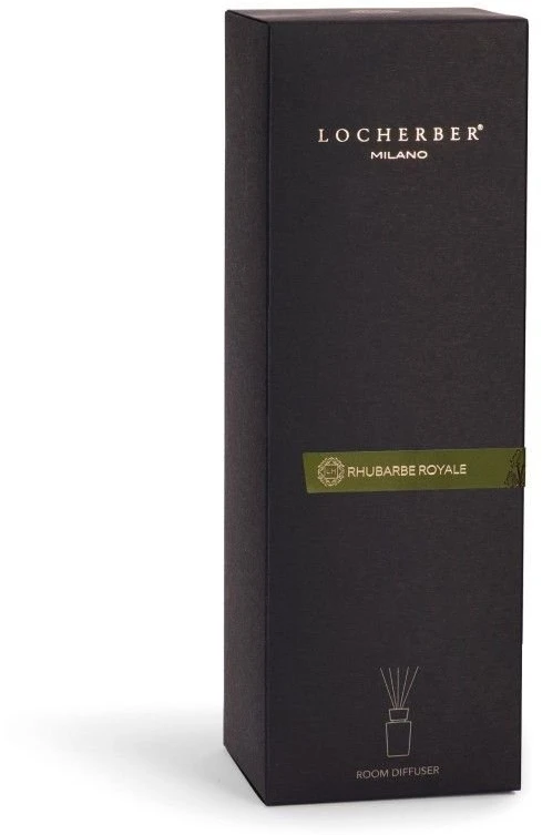 Locherber Milano Rhubarbe Royale namų kvapas su lazdelėmis 125 ml