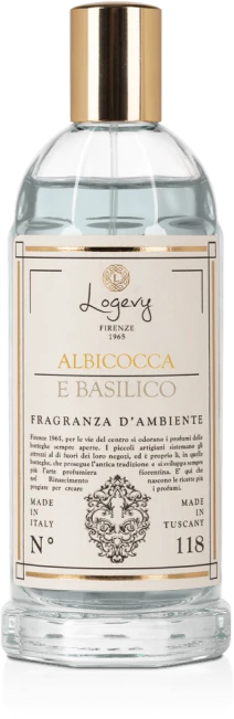 Logevy Firenze 1965 Albicocca e Basilico purškiamas namų kvapas 75 ml