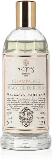 Logevy Firenze 1965 Champagne e Bacche di Rosa purškiamas namų kvapas 75 ml